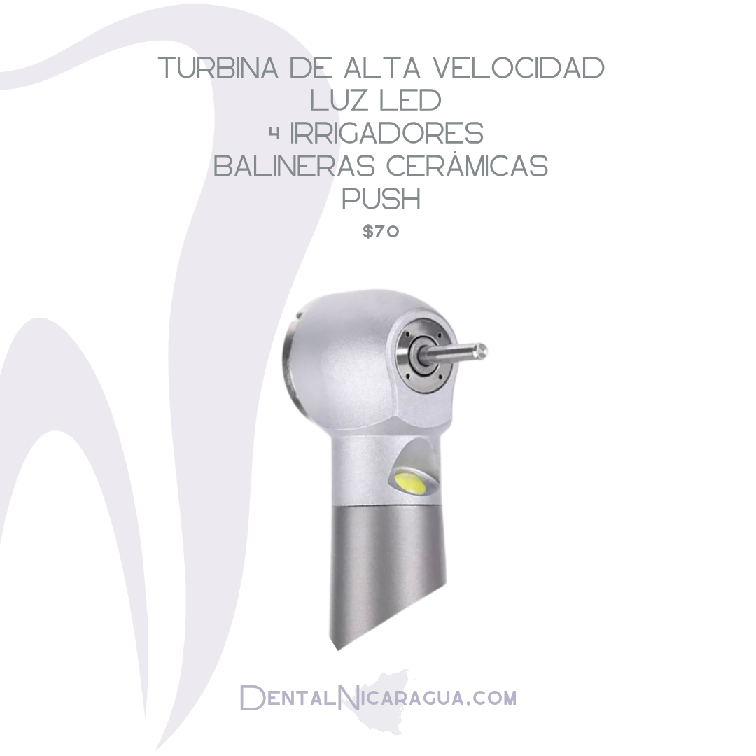 Pieza de mano LED con 4 Irrigación. Balinera Cerámica
