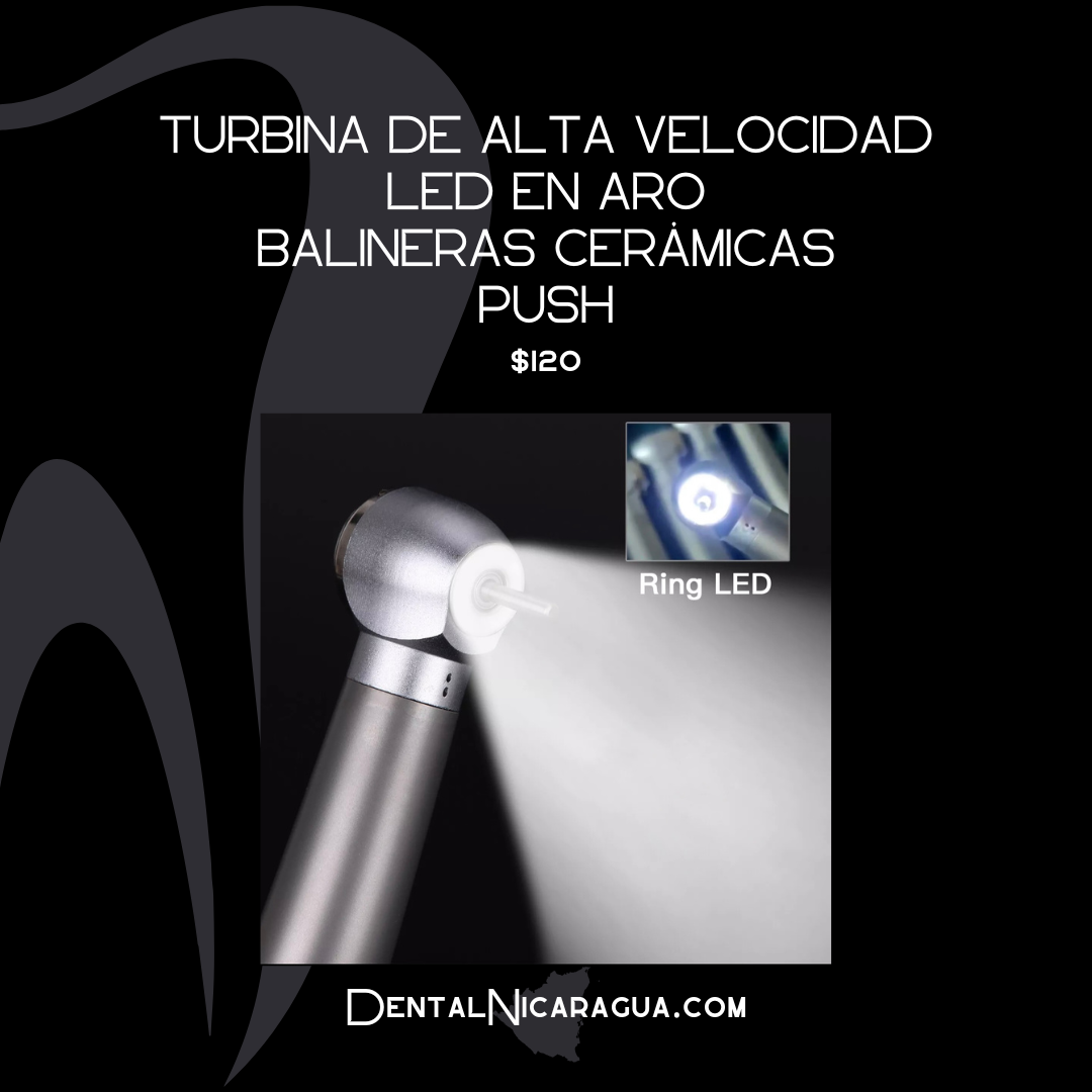 Turbina de alta velocidad Balineras Ceramicas Ring Led Aro