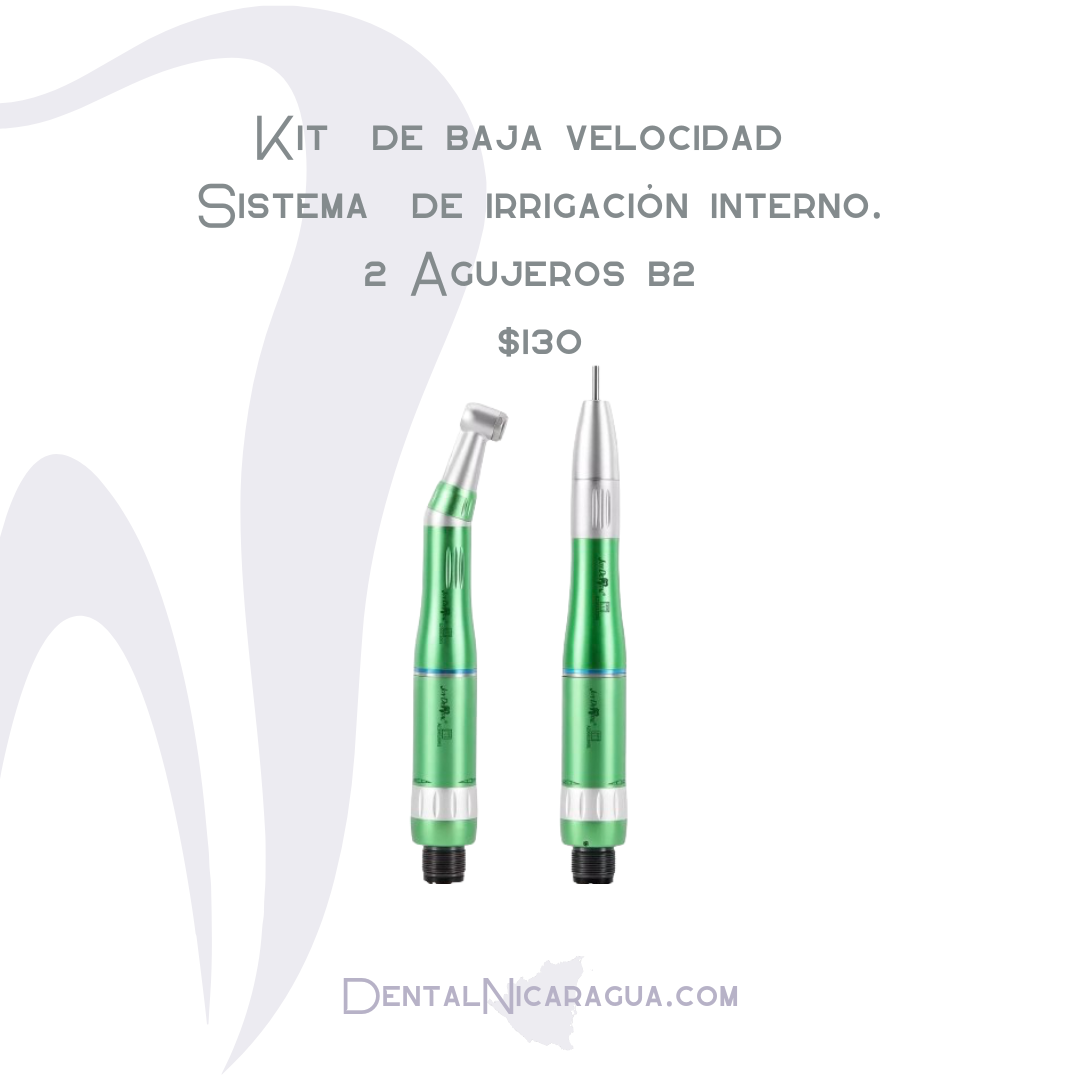 Kit PRO de baja velocidad con Irrigación Interna.