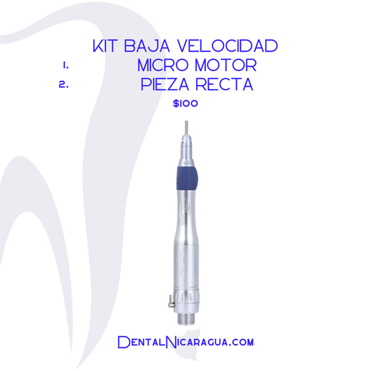 Pieza Recta Dental + Micro motor