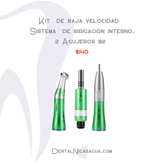 Kit PRO de baja velocidad con Irrigación Interna.