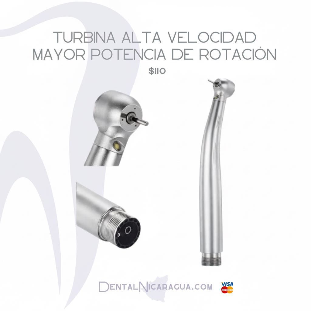 - Turbina de Alta potencia de corte+ LED 3.0