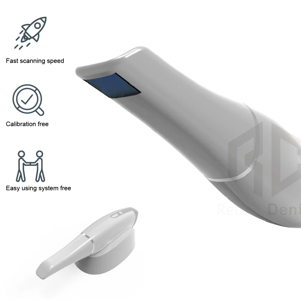 Escáner Digital de Sensor Dental Intraoral, escáner 3D con Software, sistema lateral de silla CAD CAM de Color Real, escáner Dental 3D Medit