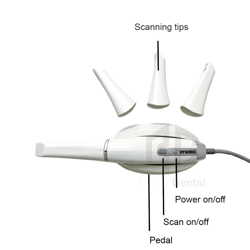 Escáner Digital de Sensor Dental Intraoral, escáner 3D con Software, sistema lateral de silla CAD CAM de Color Real, escáner Dental 3D Medit